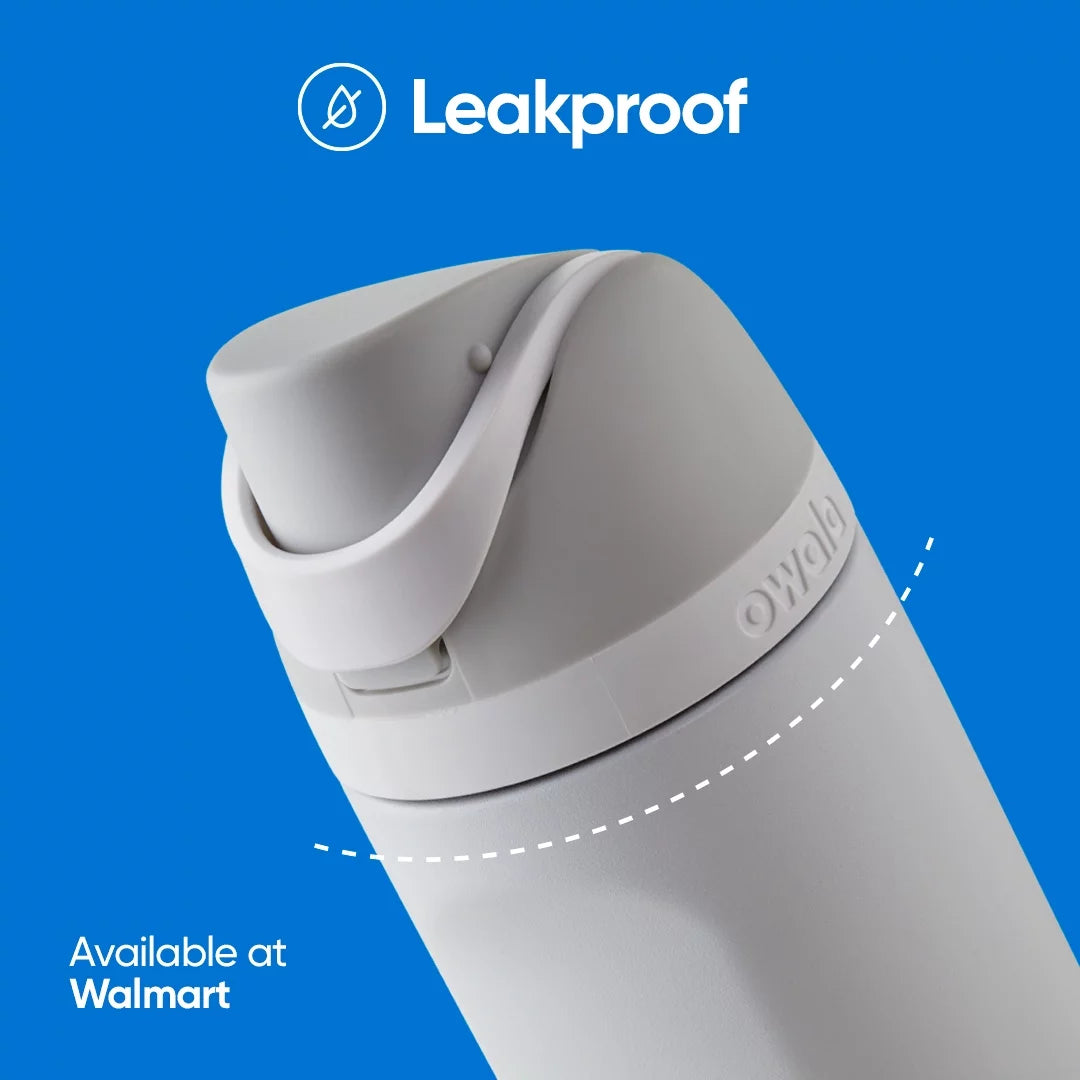 Freesip Water Bottle Stainless Steel 24Oz, Black