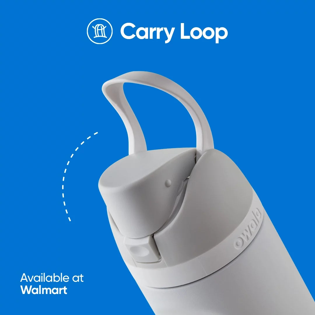 Freesip Water Bottle Stainless Steel 24Oz, Black